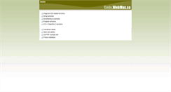 Desktop Screenshot of code.web-max.ca
